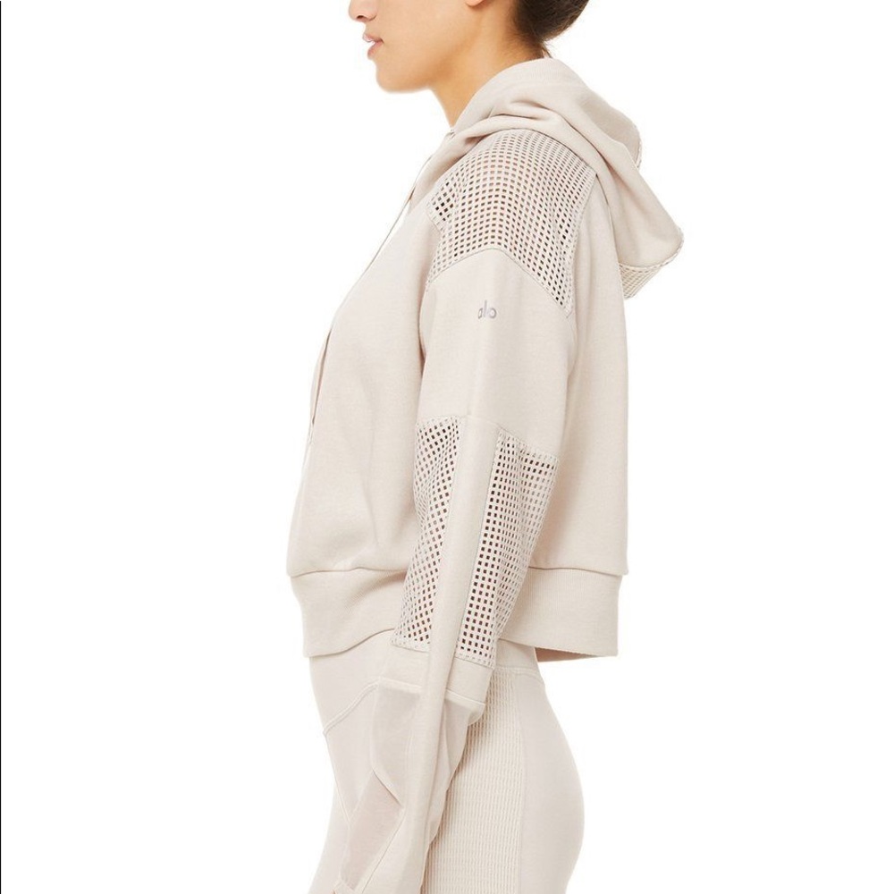 Alo Yoga Catch Mesh Hoodie